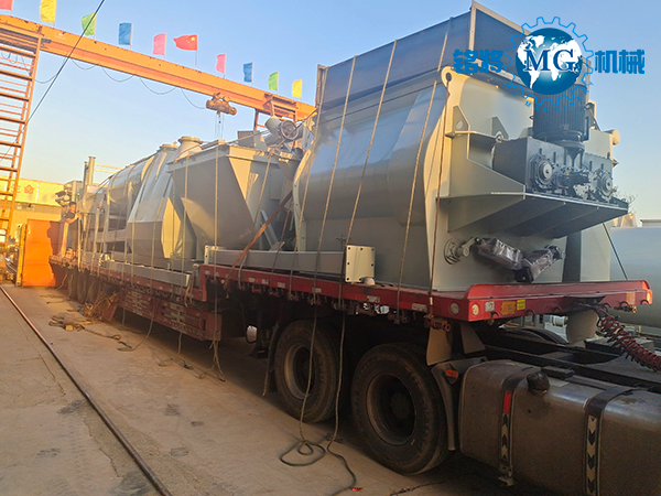 江西南昌全自動干粉砂漿生產線發貨！